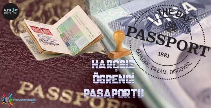 Harçsız öğrenci pasaportu